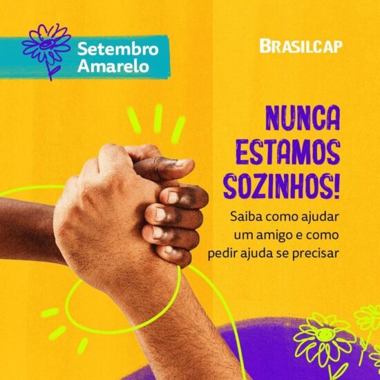 Brasilcap abraça campanha Setembro Amarelo