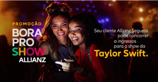 É cliente da Allianz?  Você ainda pode ir ao show de Taylor Swift no Brasil!