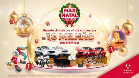 Fim de ano premiado na Bradesco Capitalização