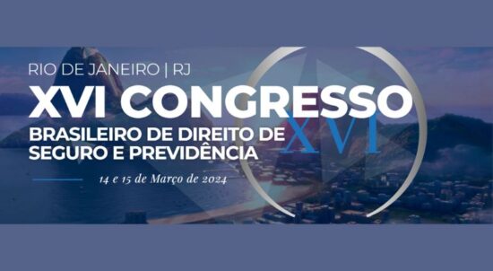 AIDA realizará a 16ª edição do Congresso Brasileiro de Direito de Seguro e Previdência