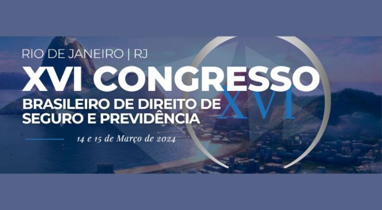 AIDA realizará a 16ª edição do Congresso Brasileiro de Direito de Seguro e Previdência
