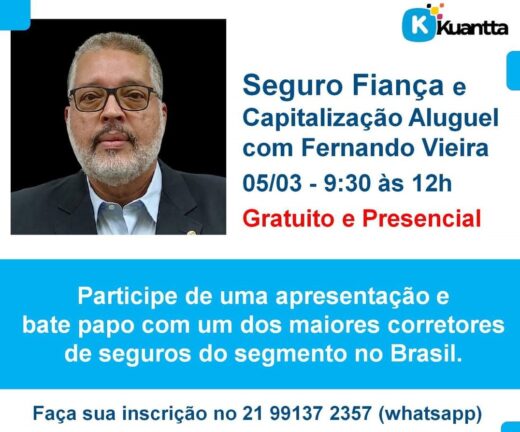 Vieira Corretora de Seguros ministra palestra para corretores sobre Seguro Fiança