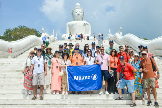 Allianz na Tailândia: corretores parceiros da companhia aproveitam viagem