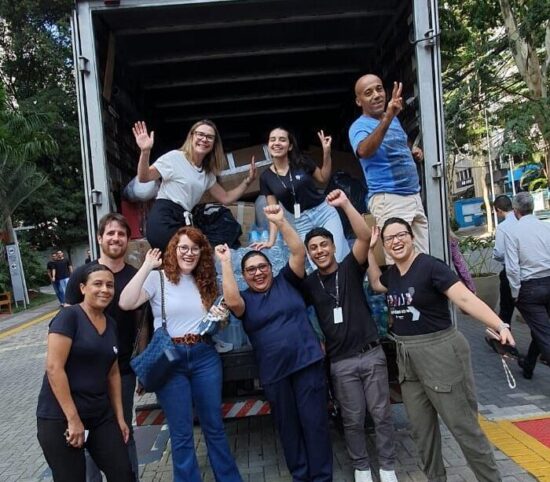 Sou Segura envia doações para o RS