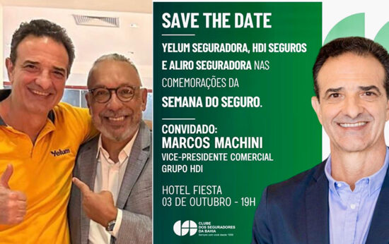Clube dos Seguradores da Bahia recebe executivo do Grupo HDI Seguros