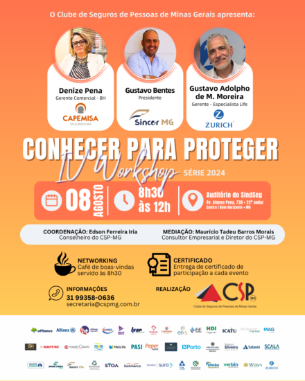 CAPEMISA Seguradora, Sincor-MG e Zurich participam do workshop Conhecer para Proteger