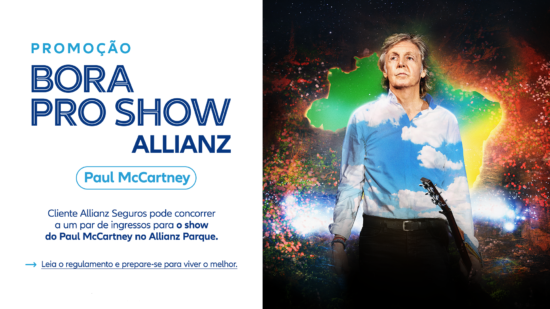 Paul McCartney no Brasil: Allianz Seguros patrocina show