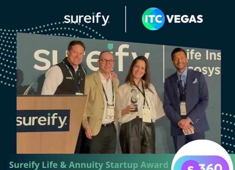 S.360 Life Underwriting foi eleito o favorito no Sureify Life Summit