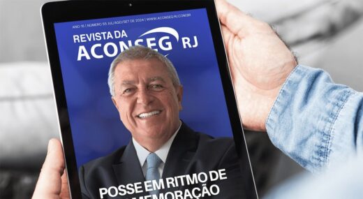 Revista da Aconseg-RJ traz cobertura completa da nova diretoria