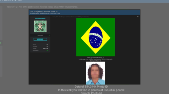 Hackers vazam fotos de brasileiros em fórum