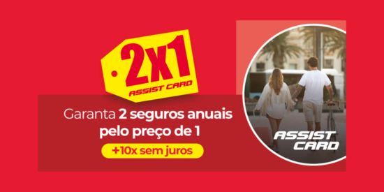 Assist Card oferece dois seguros de viagem pelo preço de um