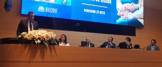 Câmara do Recife realiza solenidade na Semana Municipal do Seguro