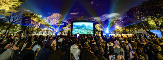 Yelum celebra o sucesso do Festival Internacional de Luzes de SP