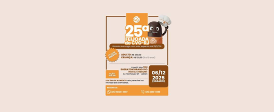 Tudo pronto para a Feijoada do CVG-RJ
