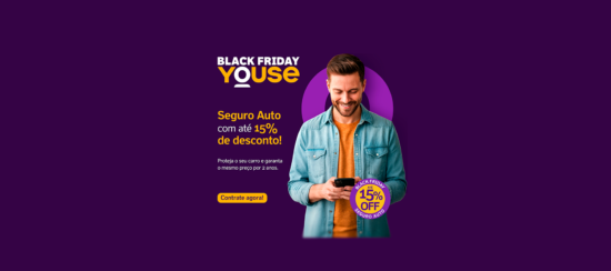 Youse dará até 15% de desconto na compra do Seguro Auto