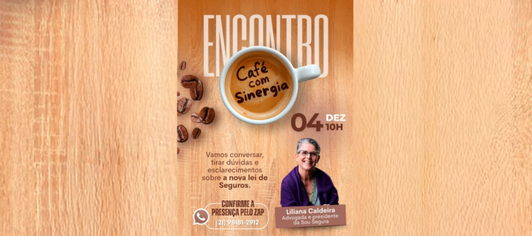 CCS-RJ recebe Liliana Caldeira em seu Café com Sinergia