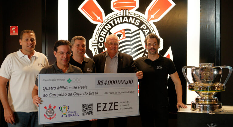 EZZE bonifica o Corinthians pela Copa de Brasil em 2025