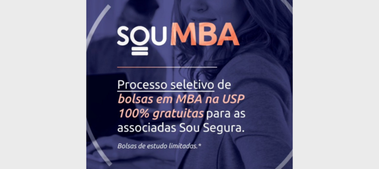 Estão abertas as inscrições para o souMBA gratuito para associadas