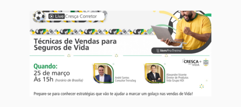 HDI e Yelum realizam live sobre técnicas de vendas