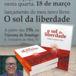 Lançamento do livro “O sol da liberdade”