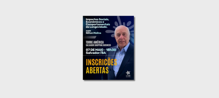 CSP Bahia recebe Nilton Molina para evento sobre impactos da longevidade