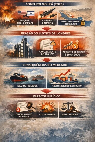 O cenário da guerra envolvendo o Irã e os impactos nos setores de transporte e logística