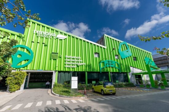 Porto dobra capacidade da Renova Ecopeças