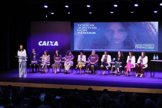 CAIXA lança o “Juntos por Elas – Pelo Fim da Violência Contra as Mulheres”