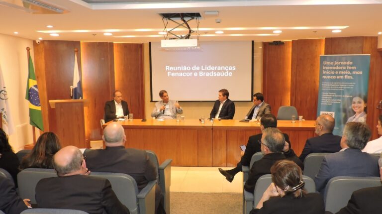 Fenacor recebe alto comando da Bradesco Seguros
