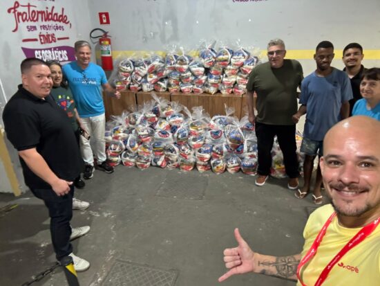 CCS-RJ e CVG-RJ participam de ação solidária no Rio de Janeiro