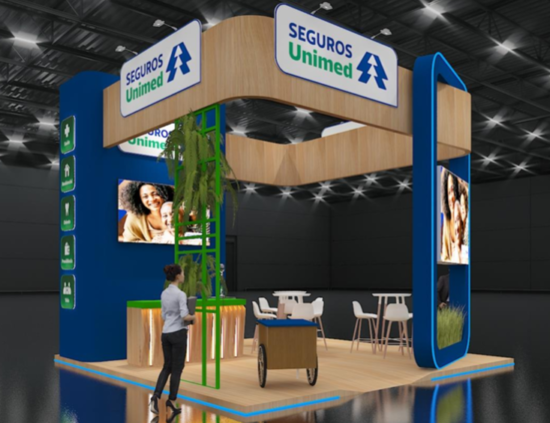 Seguros Unimed apresenta experiências interativas