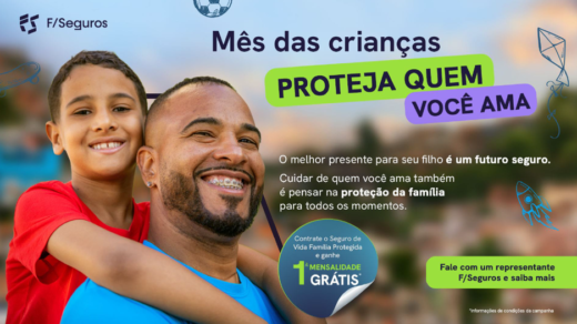 No mês das crianças, Favela Seguros oferece primeira mensalidade gratuita em campanha de proteção familiar