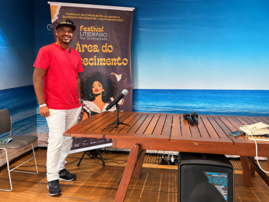 Proteção financeira e protagonismo das favelas ganham destaque no Festival Literário Rio Diversidade